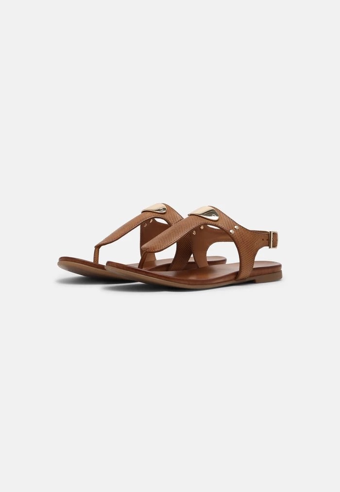 Sandale ANNA FIELD Anna Field T-bar Sandals Marron Femme | ERL-6356377